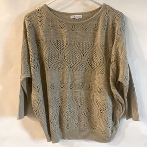 Womens tan sweater